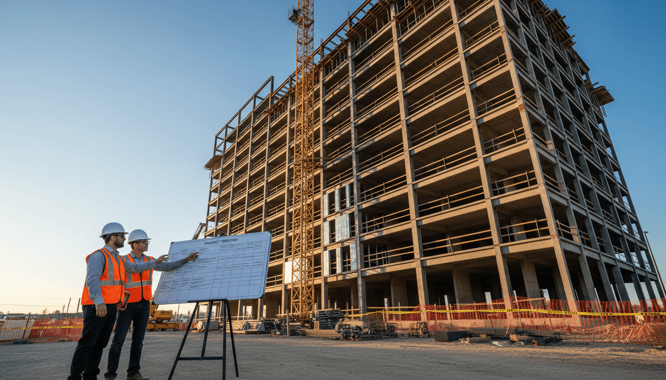 Supervision de chantier en construction neuve