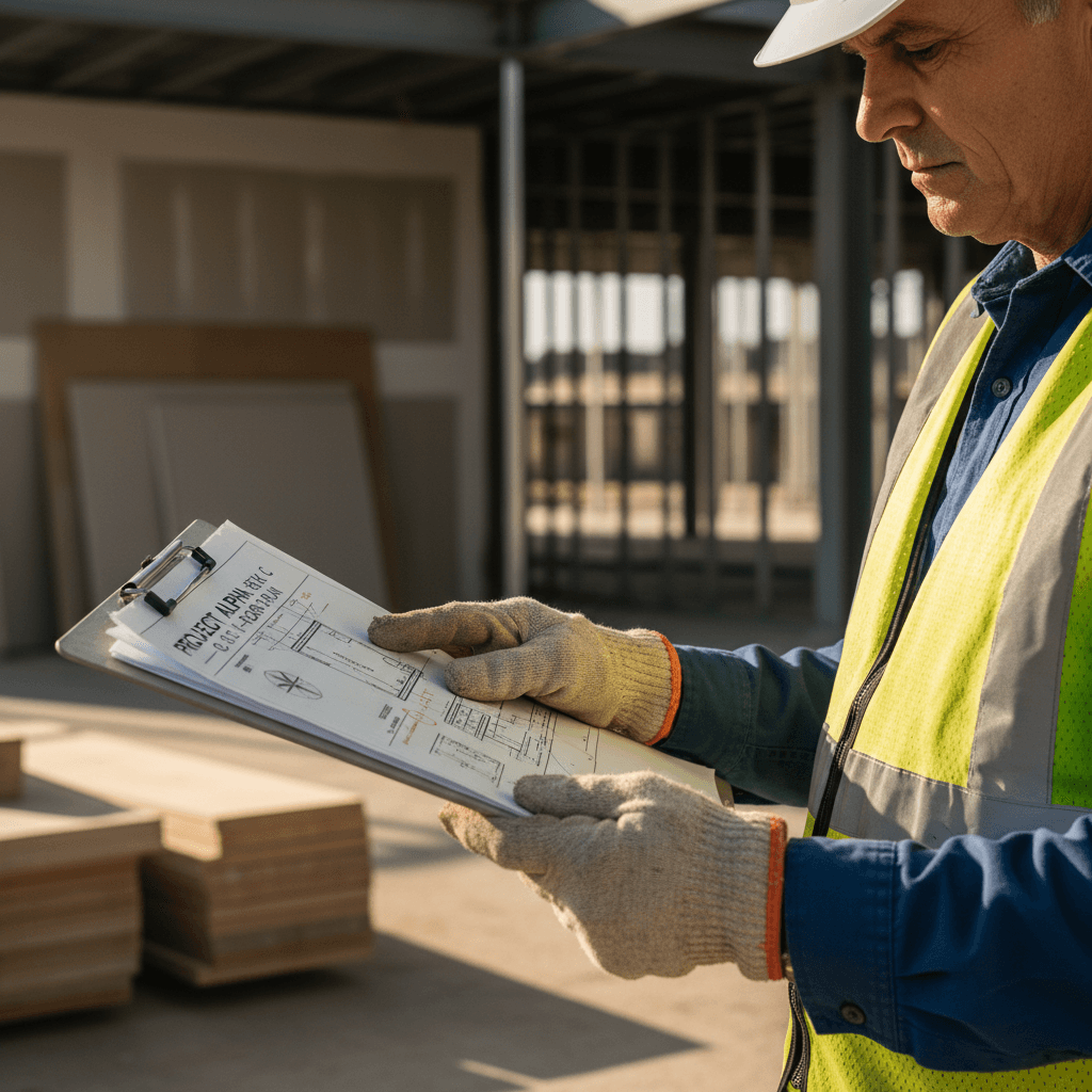Supervision de chantier et vérification de la qualité